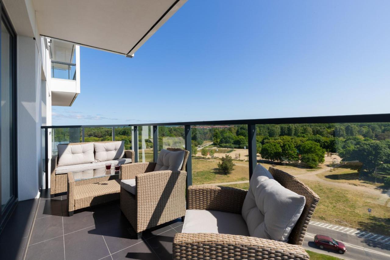 Apartament Sea Waves With Park View By Noclegi Renters Danzica Esterno foto